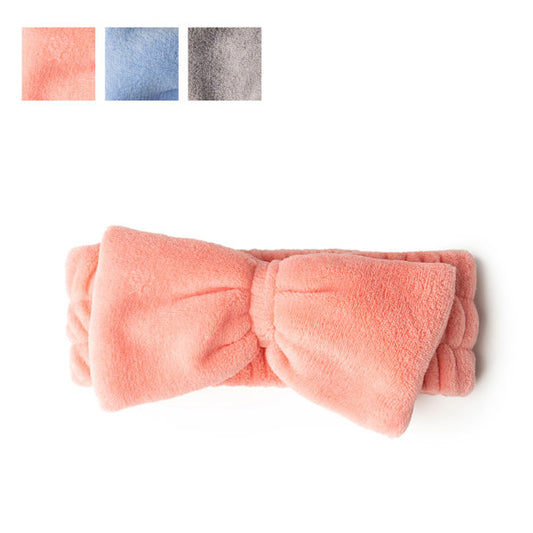 Lemon Lavender® Take a Bow Ultra Plush Spa Headband - Findlay Rowe Designs