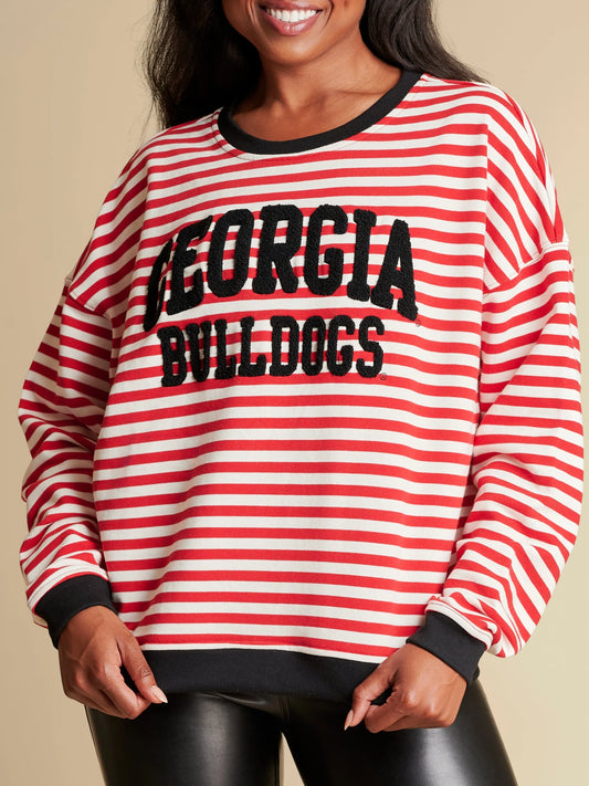 Stewart Simmons - Sweatshirt - Society Stripe - UGA
