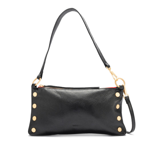 Hammitt - Kyle Small - Black Brushed Gold - Red Zip - Findlay Rowe Designs