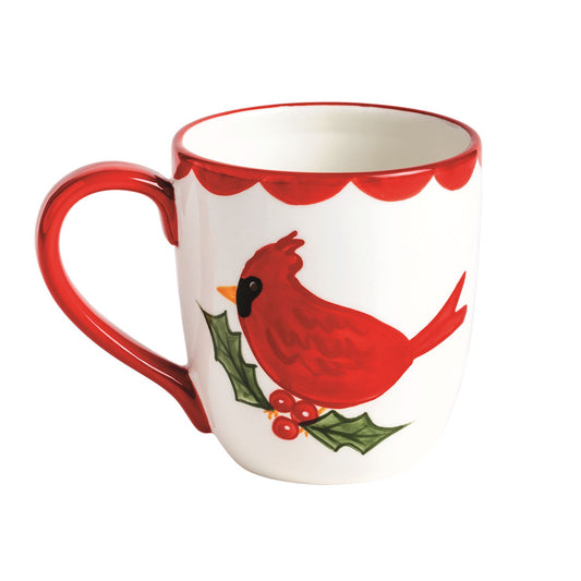 Mud Pie - Mug - Cardinal - 18oz - Findlay Rowe Designs