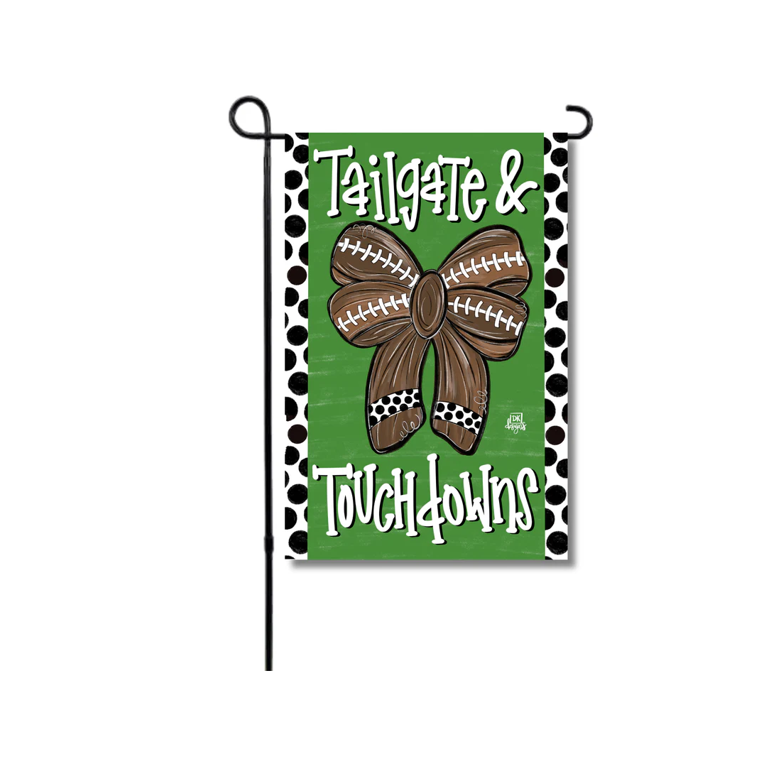 DK Designs - Garden Flag - Tailgate and Touchdown Garden Glam - Findlay Rowe Designs