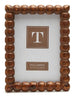 4x6 or 5x7 Frame - Hand Carved Bobbin - Findlay Rowe Designs