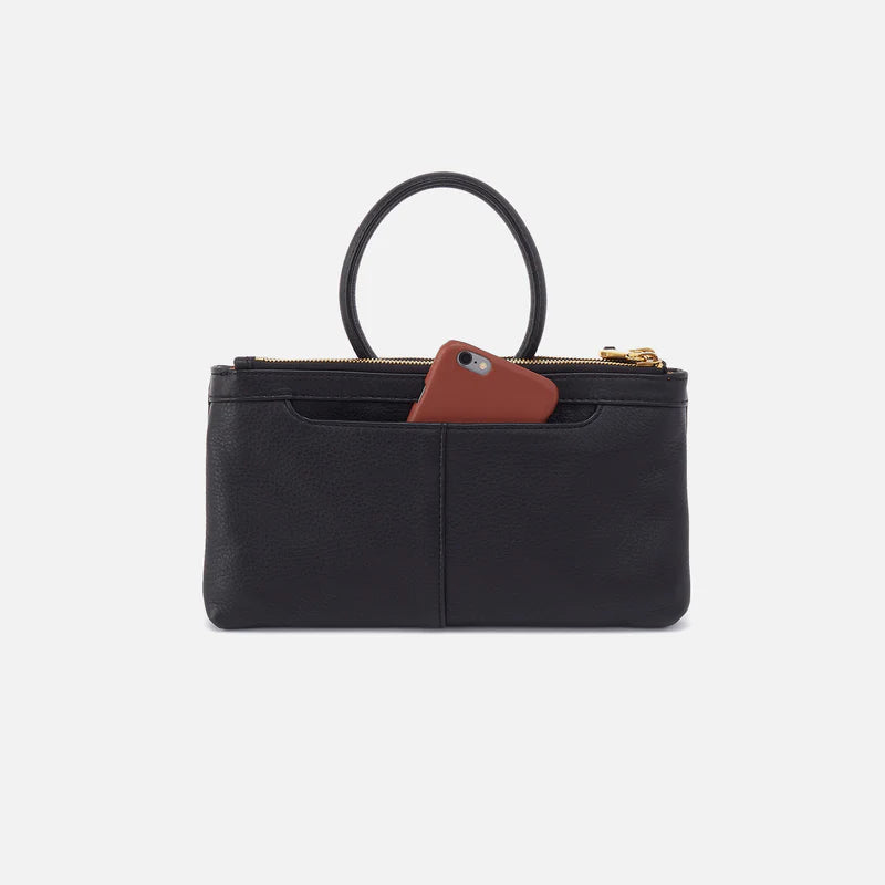 Hobo - Sable Crossbody - Pebbled Leather Black