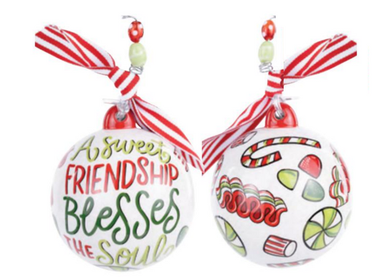 Glory Haus - Ornament - Sweet Friendship Blesses The Soul - Findlay Rowe Designs