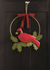 Mud Pie - Door Hanger  - Cardinal Tin