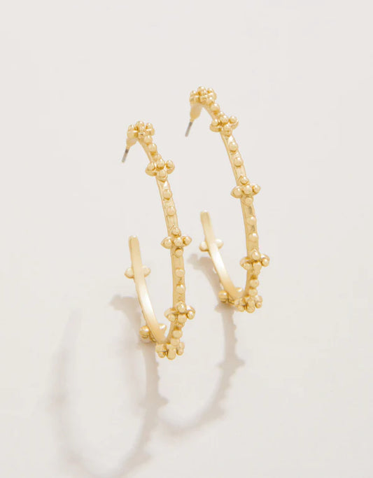 Spartina - Earrings - Richmond Hill Hoop - 40mm - Findlay Rowe Designs