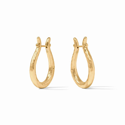 Julie Vos - Earring - Saratoga Hoop - Medium - Findlay Rowe Designs