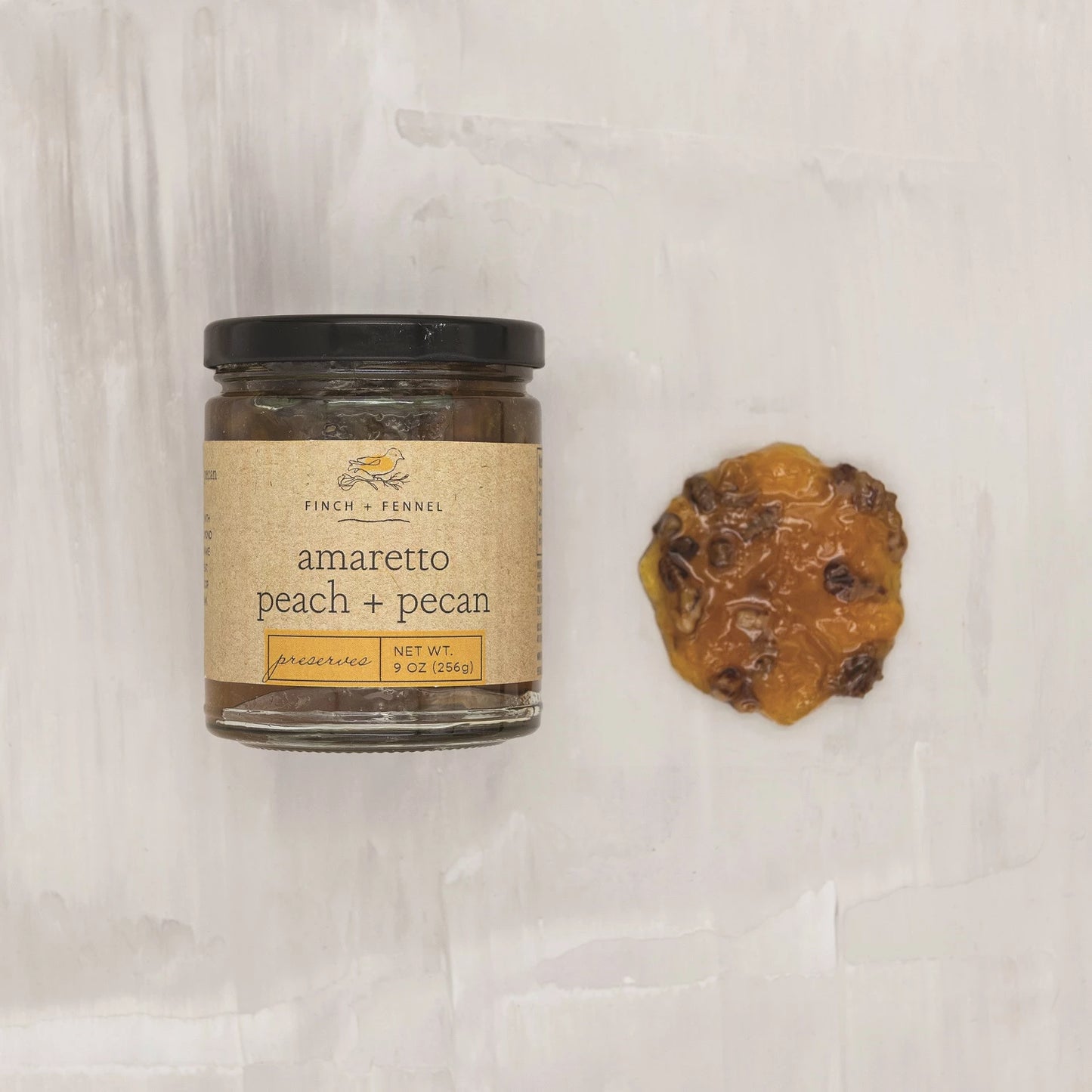 Finch + Fennel - Amaretto Peach & Pecan Preserve - Findlay Rowe Designs