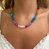 InspireDesign - Necklace - Deluxe Gemstone Stacker - Rainbow - Findlay Rowe Designs