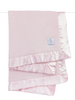 Little Giraffe - Baby Blanket - Honeycomb Pink