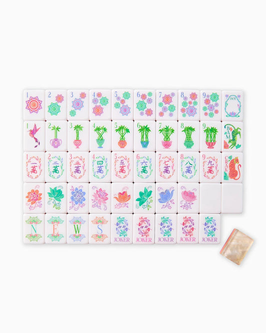 Oh My Mahjong - Pearlescent Mahjong Tiles - Findlay Rowe Designs