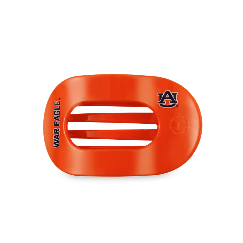 Teleties - War Eagle! Medium Flat Round Hair Clip