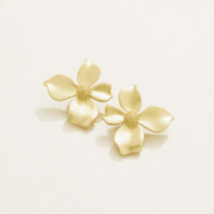 Spartina- Wallflower Stud Earrings Gold