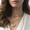 Enewton - 15in Necklace - Choker Classic Gold 7mm Bead - Findlay Rowe Designs