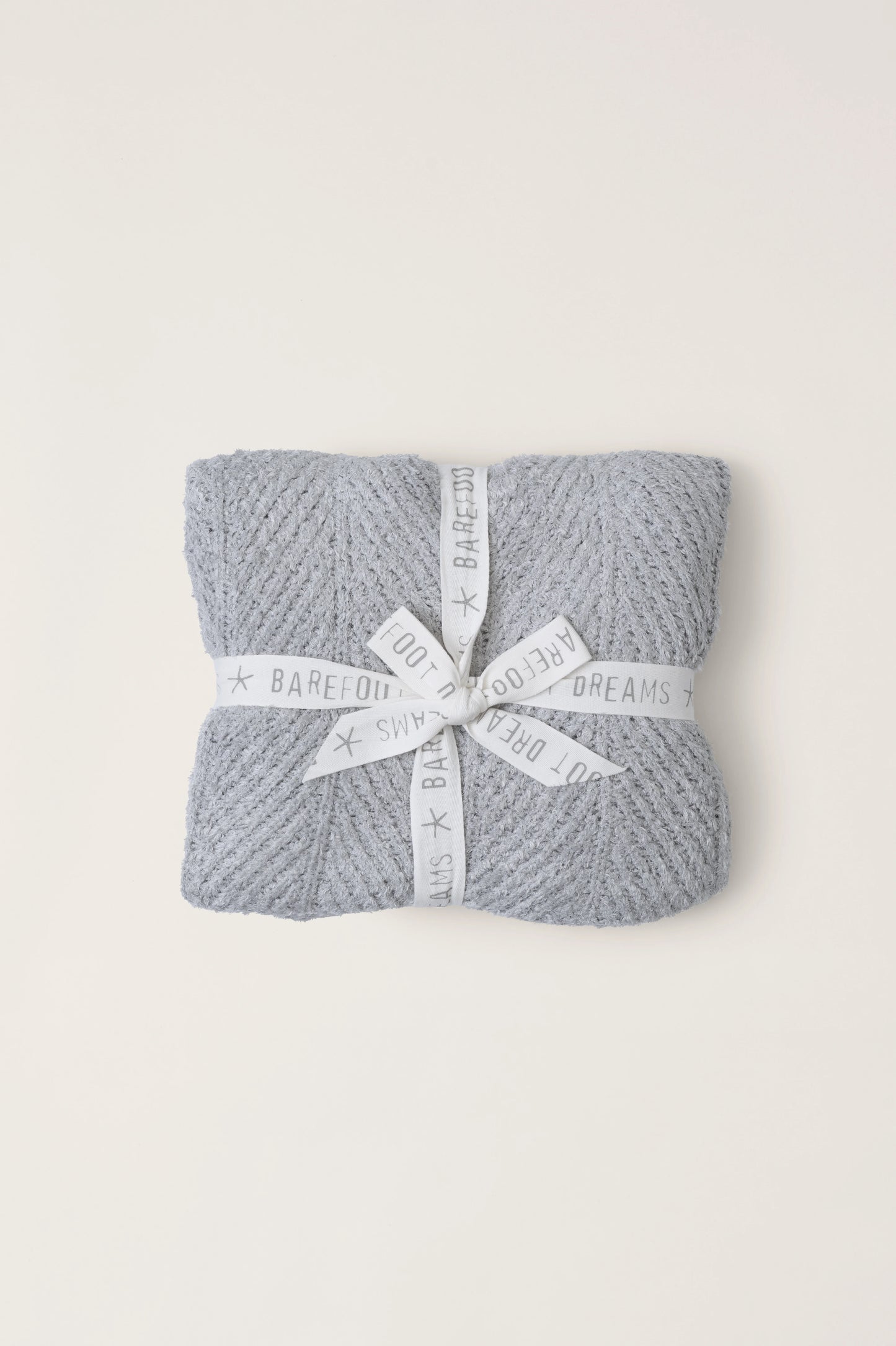 Barefoot Dreams - Bamboo CozyChic Herringbone Blanket - Silver Sky - Findlay Rowe Designs