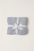 Barefoot Dreams - Bamboo CozyChic Herringbone Blanket - Silver Sky - Findlay Rowe Designs