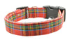 Dog Collar - Christmas - Tartan Plaid