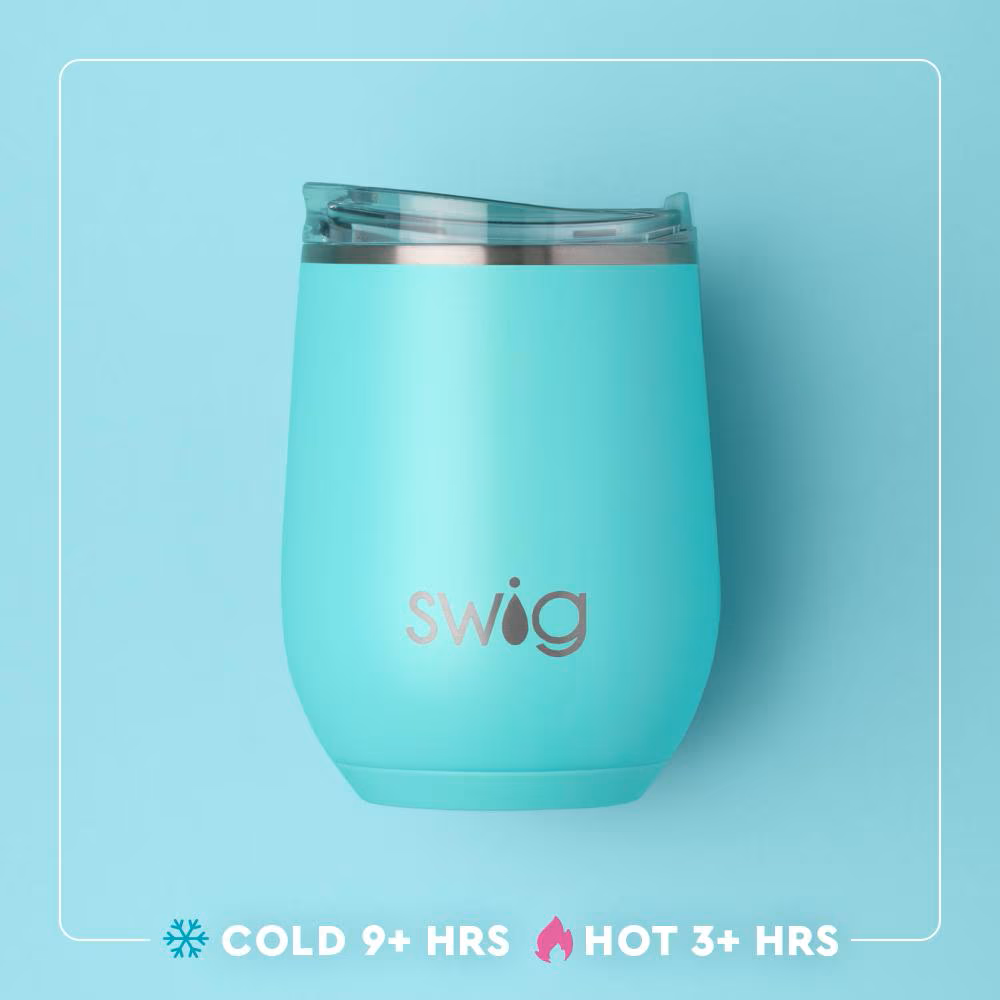 Swig - Stemless Wine 12oz - Scoop There It Is - Findlay Rowe Designs
