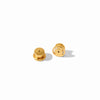 Julie Vos - Bonbon Hoop & Charm Earring - Moonstone White