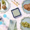 Laura Park - Guest Towel Napkins - Rosemary Stripe French Blue - Findlay Rowe Designs