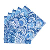 Caspari - Cocktail Napkins -Marbled Ceramica Indigo - Findlay Rowe Designs