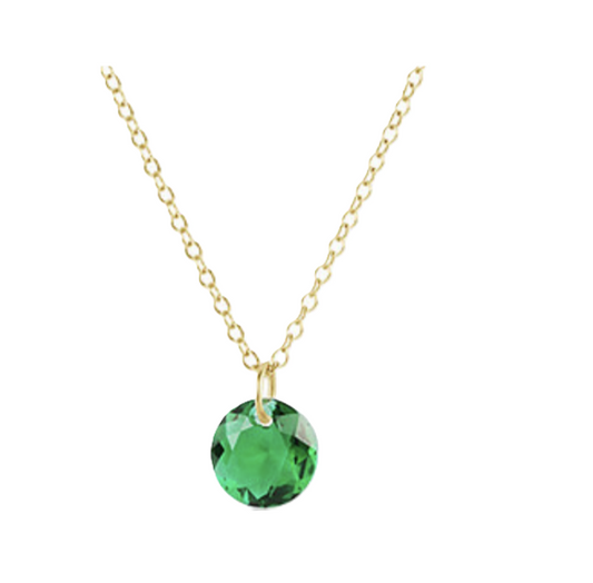Enewton - 16in Necklace Gold  - Reflection Small Charm - May - Findlay Rowe Designs