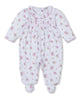 Kissy Kissy - Floral Onesie - Pink and White - Findlay Rowe Designs