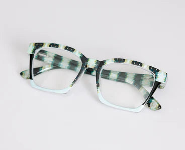 Peepers x Laura Park - Birdie Reader - Orchid Blossom Navy Colorblock