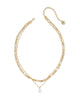Kendra Scott - Necklace - Ashton Multi Strand - Gold Freshwater Cultured Pearl - Findlay Rowe Designs