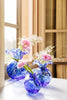 Vietri - Vase - Tortoiseshell Fluted - Cobalt - Small - Findlay Rowe Designs
