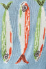 Sunday Edition by Le Lis - Sweater Vest - Fish- Light Blue Orange - Findlay Rowe Designs