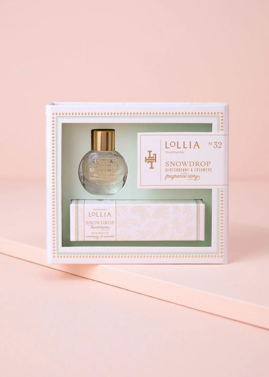 Lollia - Fragrance Story Gift Set - Snowdrop - Findlay Rowe Designs