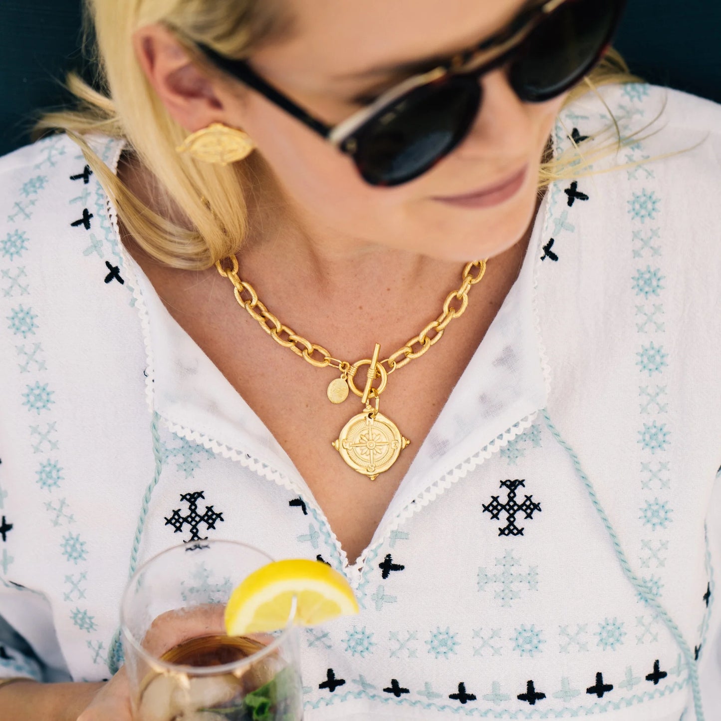 Susan Shaw - Necklace - Compass Toggle - Findlay Rowe Designs