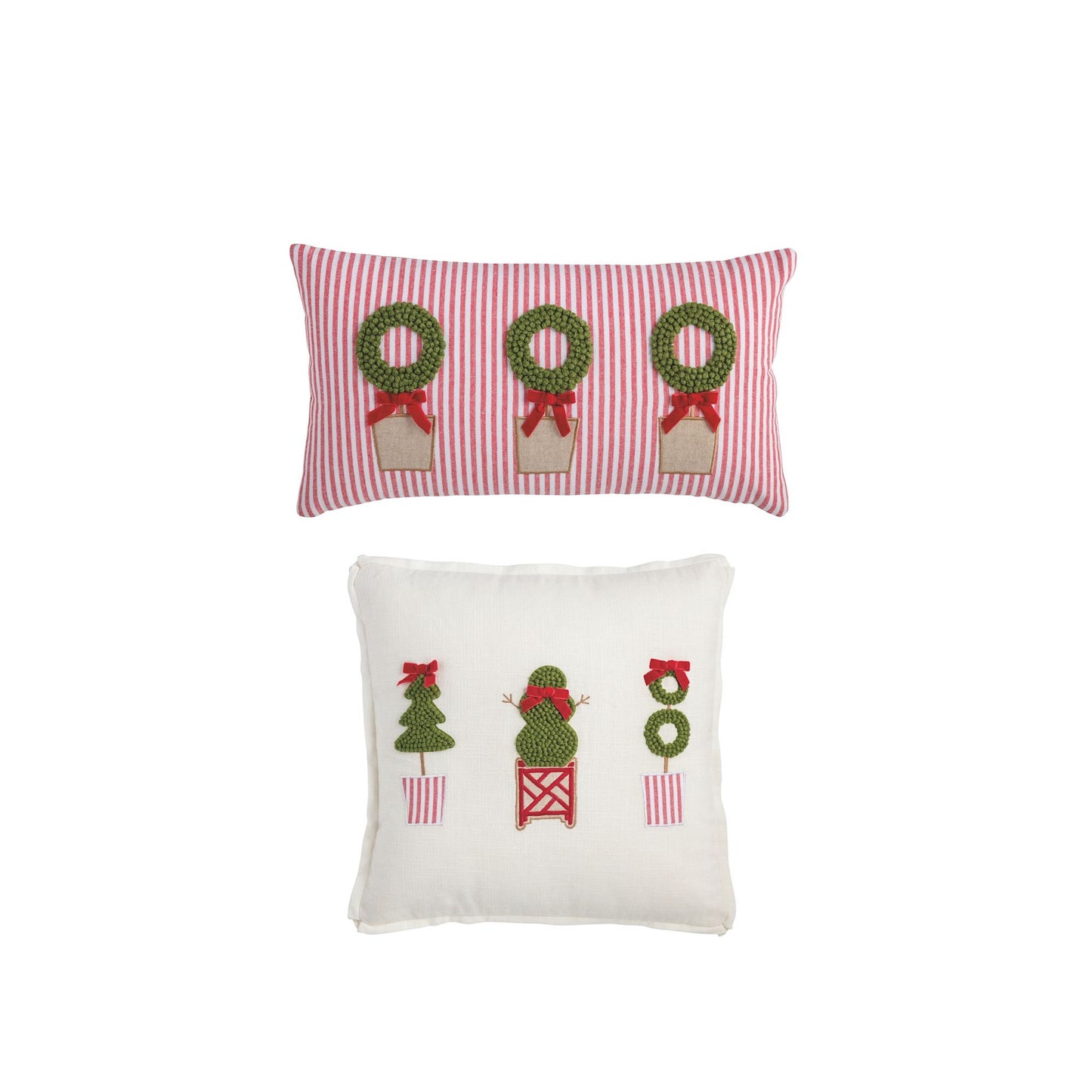 Mudpie - Pillows - Christmas Topiary - Assorted - Findlay Rowe Designs