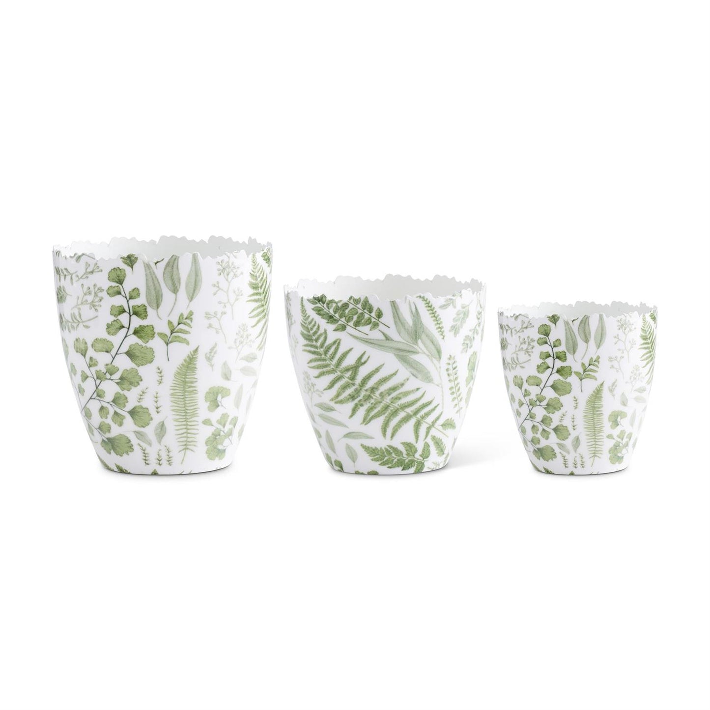 Fern Enameled Pots - Findlay Rowe Designs