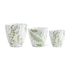 Fern Enameled Pots - Findlay Rowe Designs