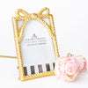 4x6 Frame - Bow - Gold
