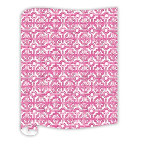Table Runner - Pink Chippendale - Findlay Rowe Designs