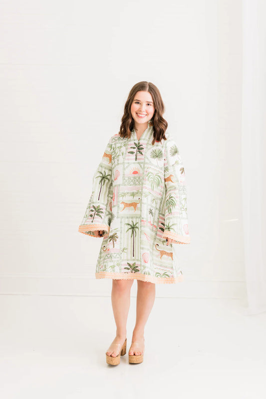 Heart of Grace - Mini Caftan - Palm Postal Eloise