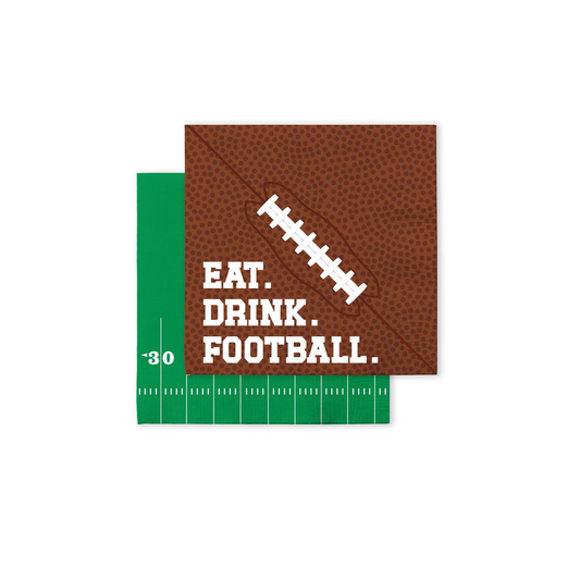 Swig - Cocktail Napkins - Eat Drink Football