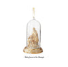 Ornament - Gold Nativity Cloche - LED 5 Inch