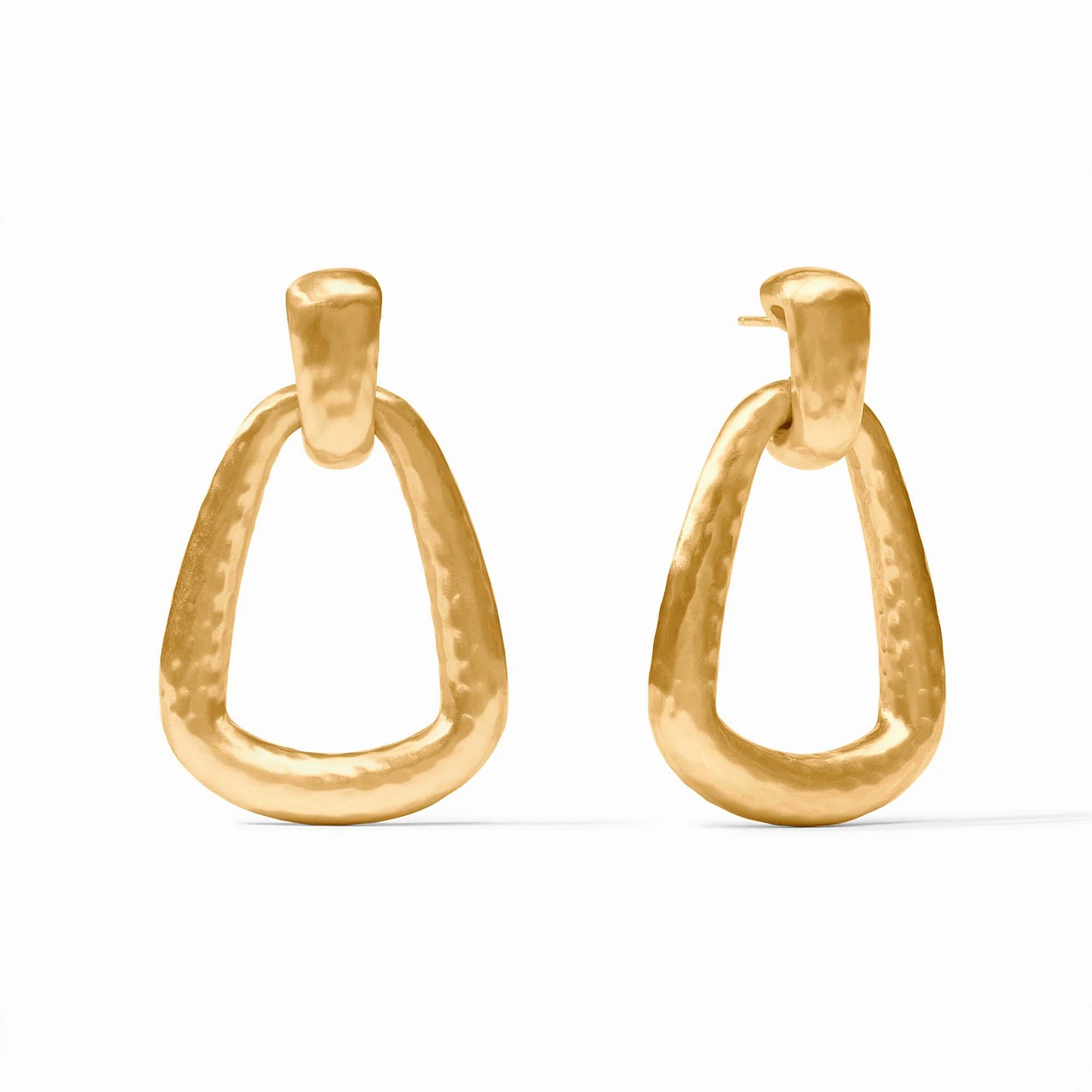 Julie Vos - Earring - Sahara Doorknocker - Gold