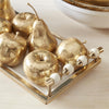 Figurine - Gold Pear - 4in