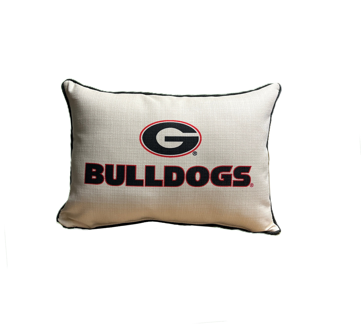 Pillow - Lumbar - Georgia Lockup Mark