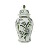 Temple Jar - Primrose and Lotus Chinoiserie  - Green - Findlay Rowe Designs