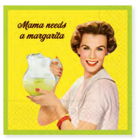Cocktail Napkins - Mama Needs A Margarita - Findlay Rowe Designs