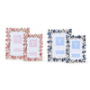 4x6 or 5x7 Hydrangea Hand-Painted Enamel Frame