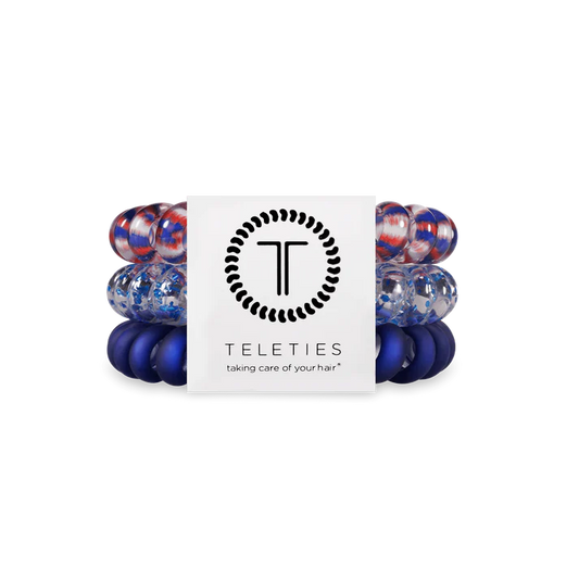 Teleties - Large Hair Ties - Fire-workin' it - Findlay Rowe Designs