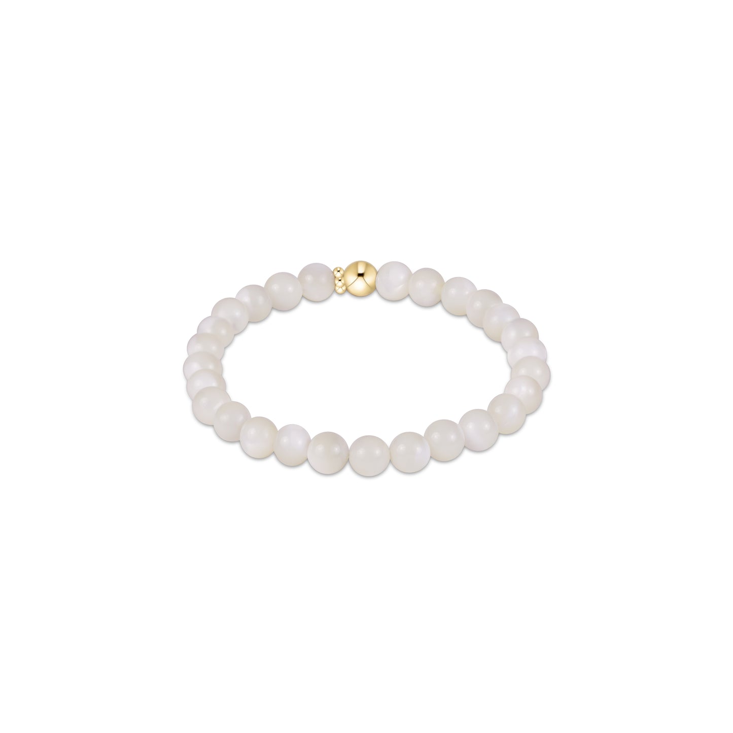 Enewton - Classic Gemstone 6mm Bracelet - Mother Of Pearl