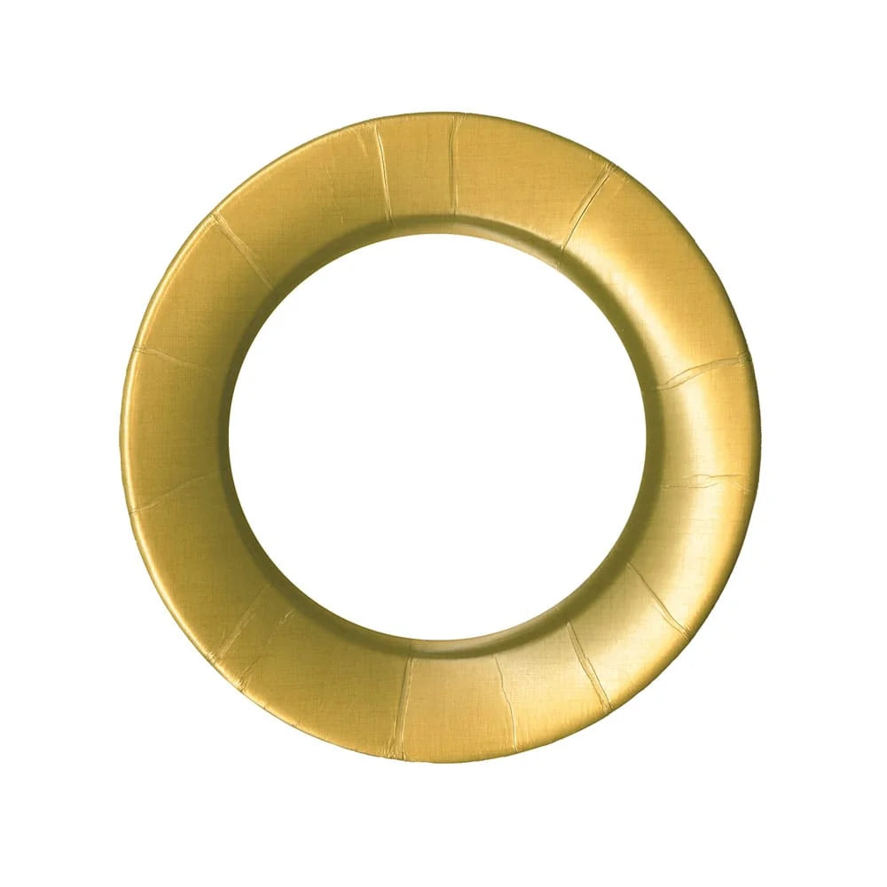 Caspari - Salad Plate - Linen Gold - Findlay Rowe Designs